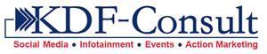 Logo Full Service Agentur KDF-Consult Hamburg